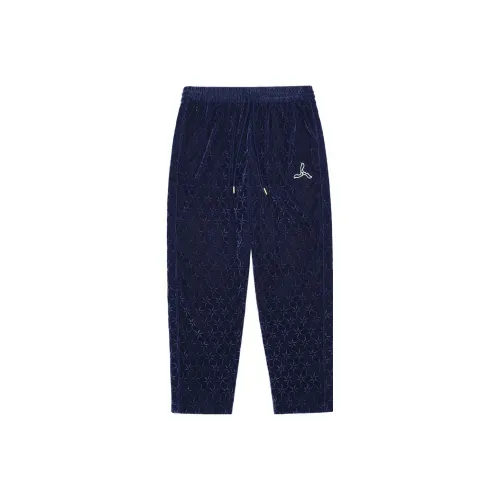 LI NING 1990 Classic Collection Повседневные брюки Мужские Темный корабль Синий