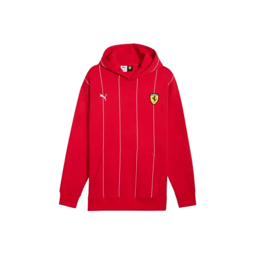 PUMA Ferrari RACEPremium Толстовка Мужской Красный