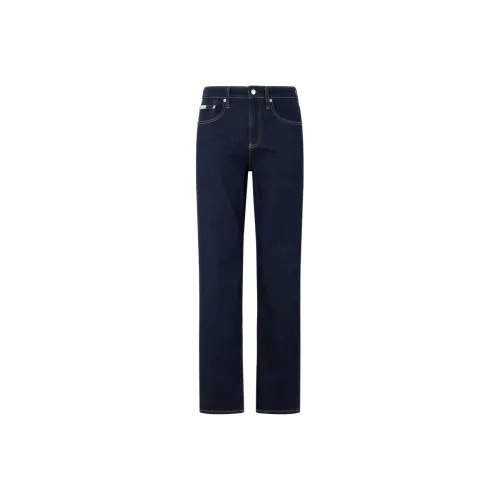 Calvin Klein SS25 1AP Темно-синий деним Мужские Джинсы