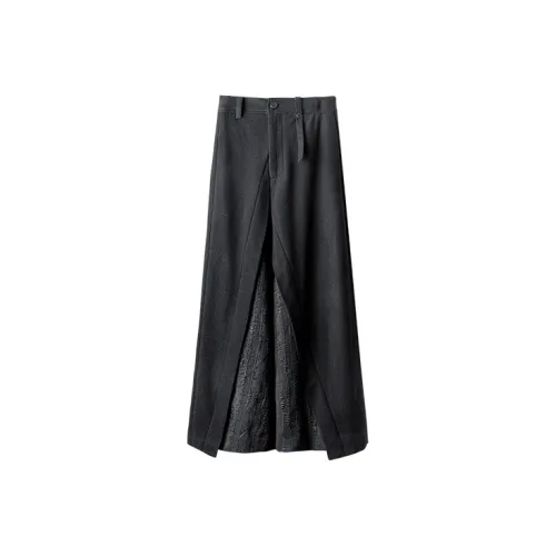 HUANXIANGZHE Повседневные брюки Унисекс Черный