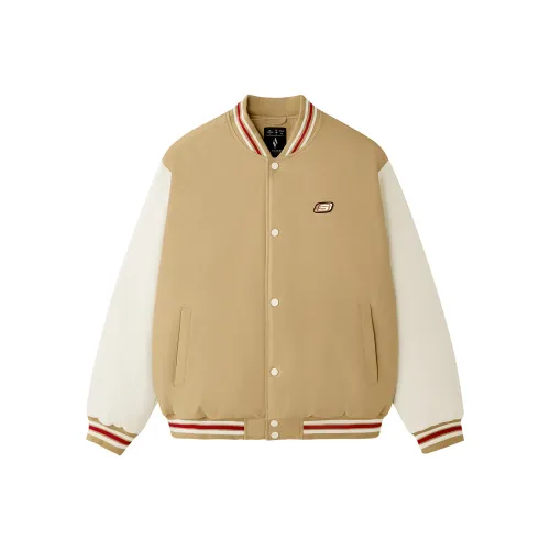 Skechers New Year Collection Sports Lifestyle Collection Бейсбольная куртка Унисекс Бежевый Умбра