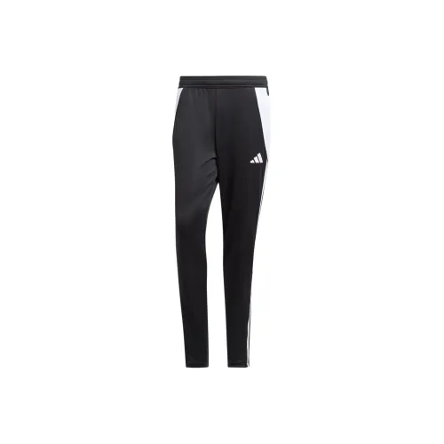 Adidas Tiro 24 Training Tracksuit Bottoms Вязаные тренировочные штаны Мужские Черные