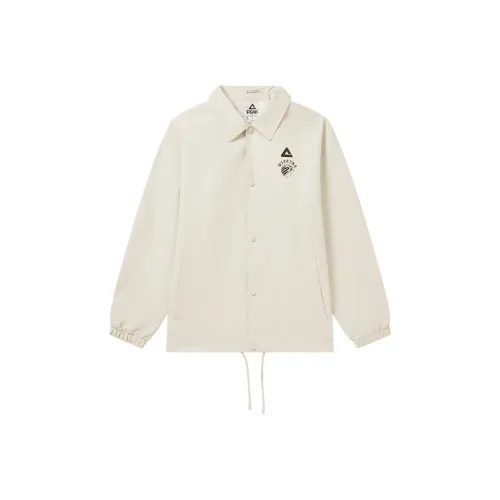 PEAK Тренчкот Мужской Бежевый Белый Желтый