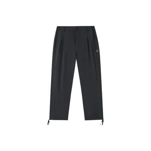 Le coq sportif Вязаные тренировочные брюки мужские ослепительный черный