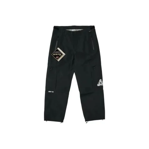 PALACE SS23 Черные унисекс ветрозащитные брюки