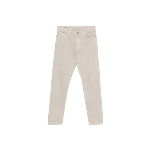 Ermenegildo Zegna Light Beige Men's Jeans Эргенжильдо Зегна Светлый Бежевый Мужские Джинсы