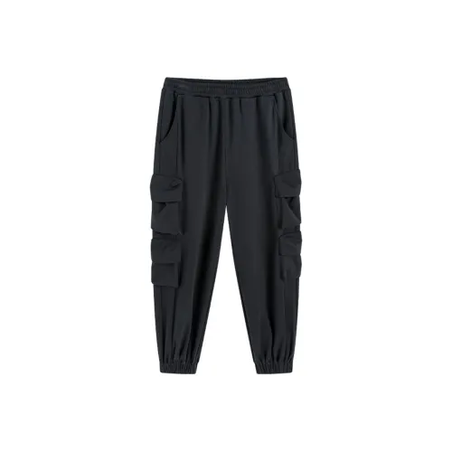 ENSHADOWER Спортивные вязаные штаны унисекс серого цвета