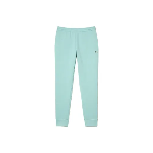 LACOSTE Вязаные тренировочные брюки мужские мятно-зеленые планшет