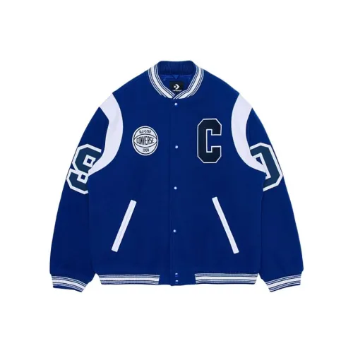 Конверс Бейсбольная куртка Мужская Синяя