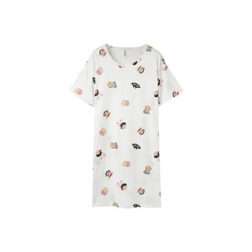 PAUL FRANK Ночная сорочка Женская Белая