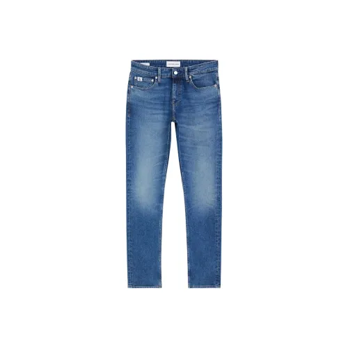 CALVIN KLEIN Джинсы Европейская версия Мужские Средний синий