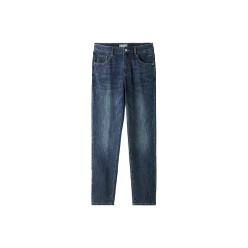 HLA Синий Серый DENIM GRADIENT Темный 27 Мужские Джинсы
