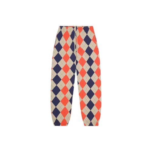 Denim Tears The Great Black Jockeys Series Коричневый Унисекс Вязаные Тренировочные брюки