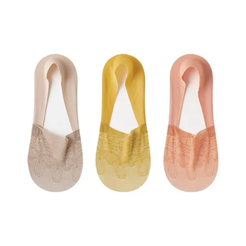 Удобный и освежающий носки No Show женские упаковка из 3 пар