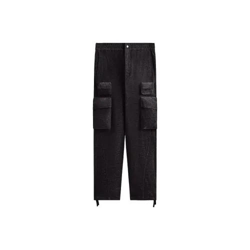 KITH Collaboration Мужские Карго Брюки Черные