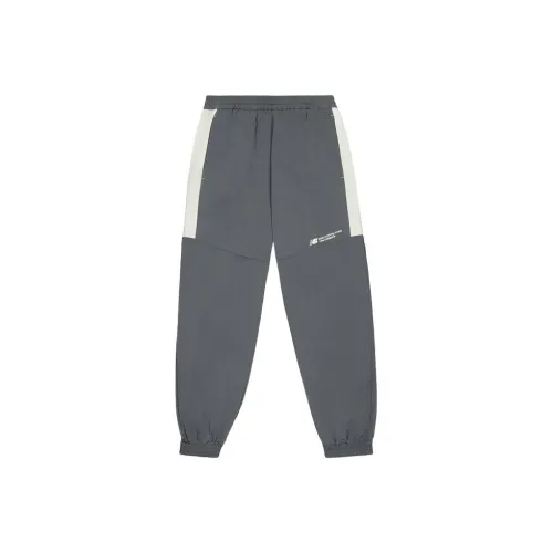 New Balance Вязаные тренировочные брюки мужские серые