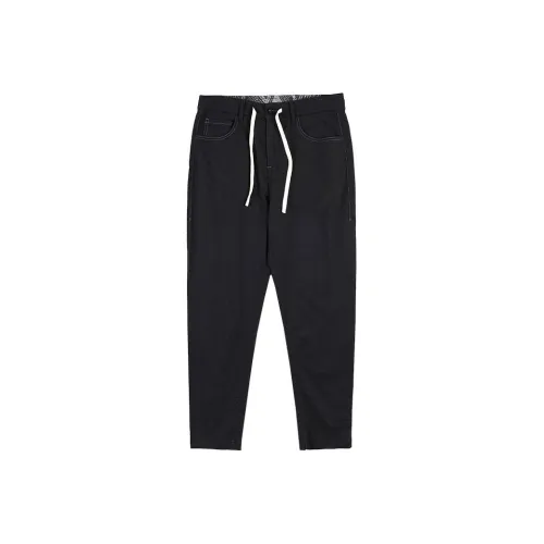 PUSH HZC Повседневные брюки Мужские Черные