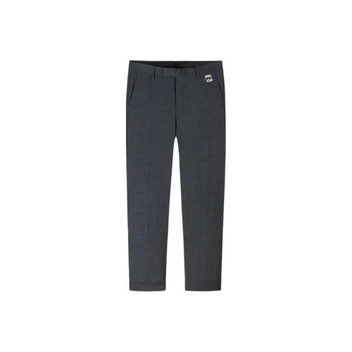 KARL LAGERFELD Повседневные брюки Мужские Серые