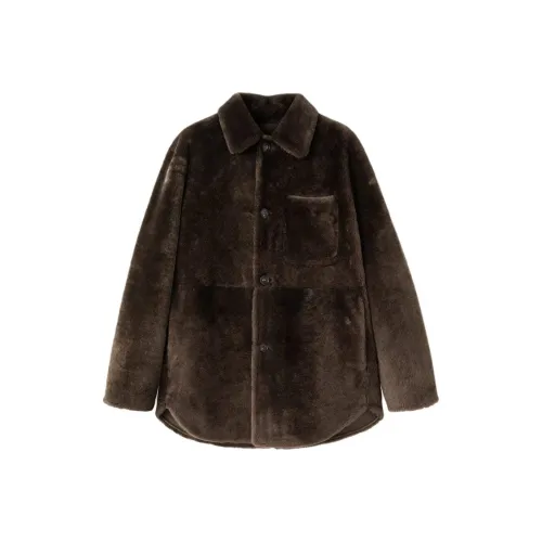 Loro Piana Коричневый Мужской Товары из меха
