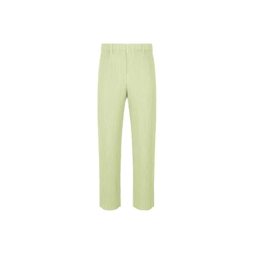 ISSEY MIYAKE Повседневные брюки Мужские Зеленые