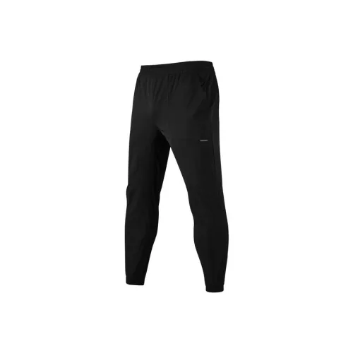 Skechers Вязаные спортивные брюки мужские цвет угольно-черный