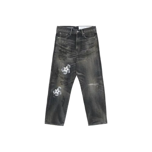 Yohji Yamamoto x NEIGHBORHOOD Pour Homme FW24 Джинсы Мужские Черные