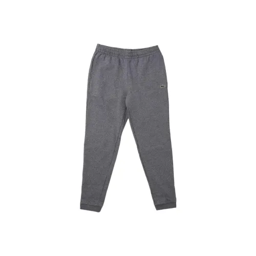 LACOSTE Вязаные тренировочные брюки мужские темно-серые