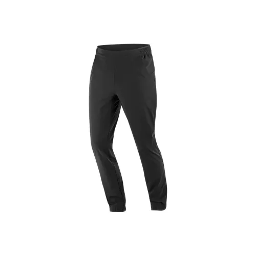 SALOMON Повседневные брюки Мужские Темно-черные