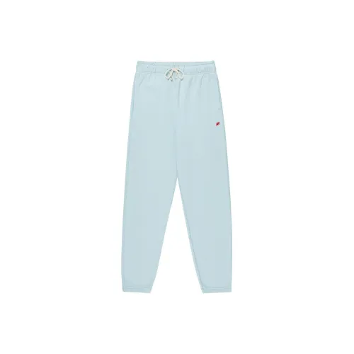 New Balance Made in USA Series Вязаные тренировочные штаны унисекс зимний туман