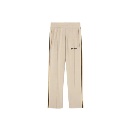 PALM ANGELS Вязаные спортивные брюки мужские бежевые