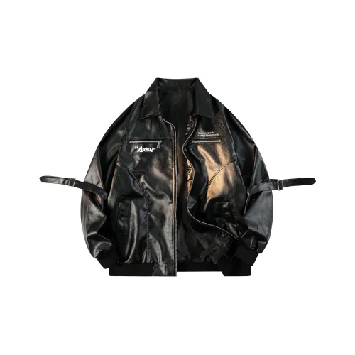 A.X.S.K Унисекс Кожаные Куртки