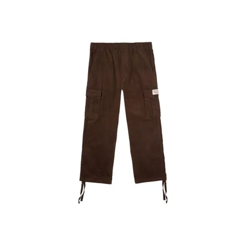 Brain Dead FW24 Коричневые унисекс брюки карго