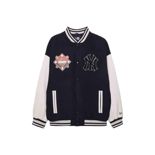 New Era FW24 Бейсбольная куртка Мужская Черная