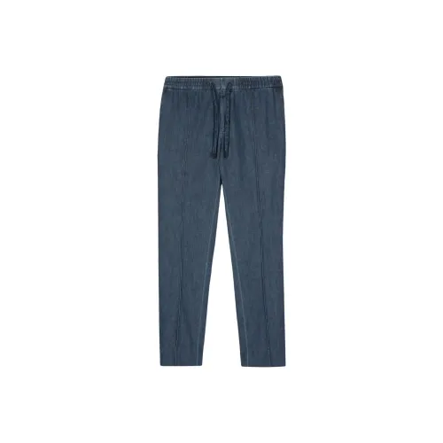 BRIONI SS24 Повседневные брюки Мужские Синие