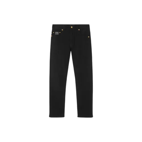 VERSACE JEANS Мужские Повседневные Брюки Черные