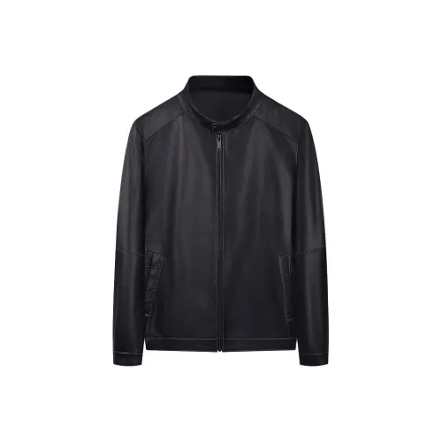 SUNDANCE Кожа Куртка Мужская Черная