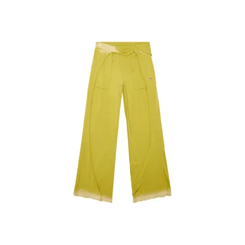 DIESEL Повседневные брюки Мужские Желтые