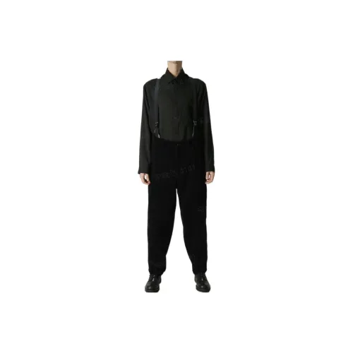 Yohji Yamamoto Черные Мужские Комбинезоны