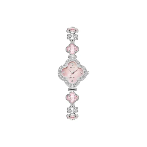 Disney Кварцевый механизм Часы Женские Белый циферблат