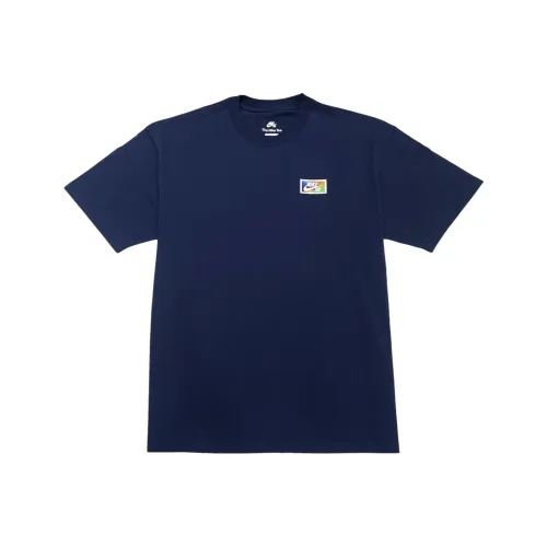 Nike T-Shirt Унисекс Морской Синий