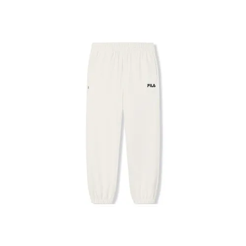 FILA Паровые Белые Мужские Вязаные Спортивные Штаны
