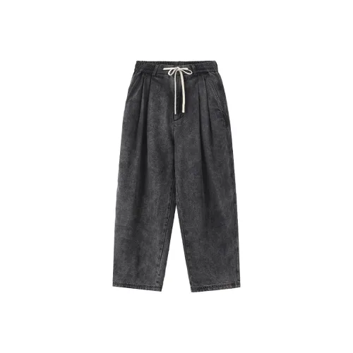 ZUO Повседневные брюки Мужские Темно-серые