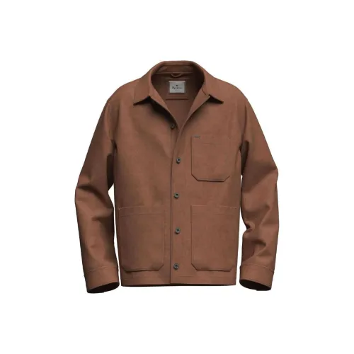 Pepe Jeans Кожа Куртка Мужская Коричневая