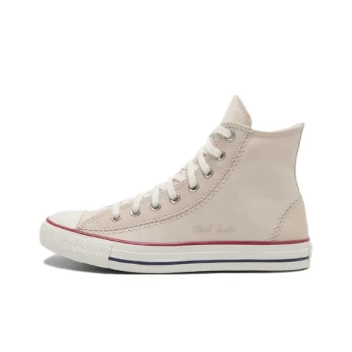 Конверс All Star Износостойкие Дышащие Высокие Кеды Унисекс Бежевые