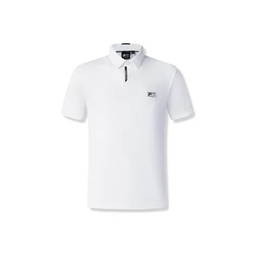 FILA GOLF серия Поло Мужское Нефрит Белый