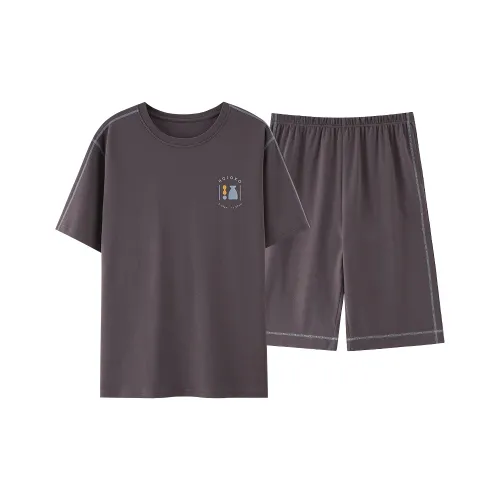 MIIOW Cool One Summer Series Пижамный комплект Мужской Кофейный