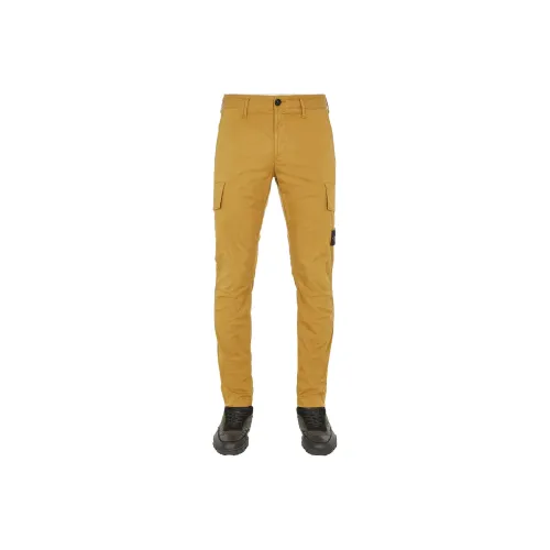 STONE ISLAND Хаки Мужские Повседневные Брюки