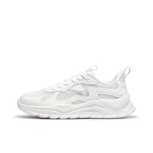 361° Амортизация Дышащий Легкий Низкий Топ Casual Женский Перо Белый Микро-Виноград Фиолетовый