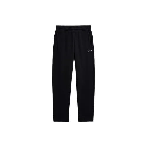 LINING Черные Мужские Вязаные Спортивные Штаны