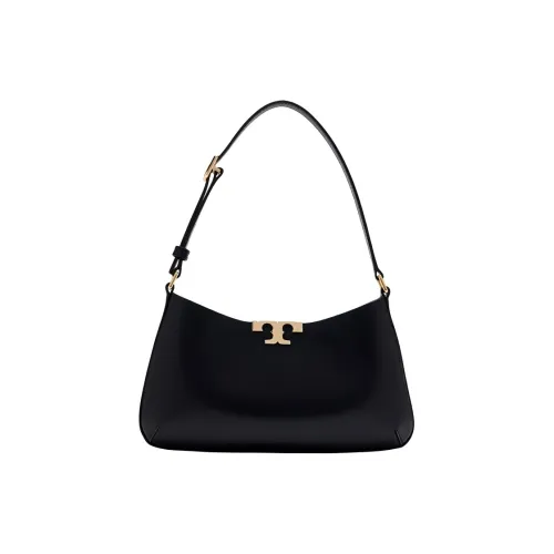 TORY BURCH ELEANOR Кожа Плечевая Сумка Женская Черная